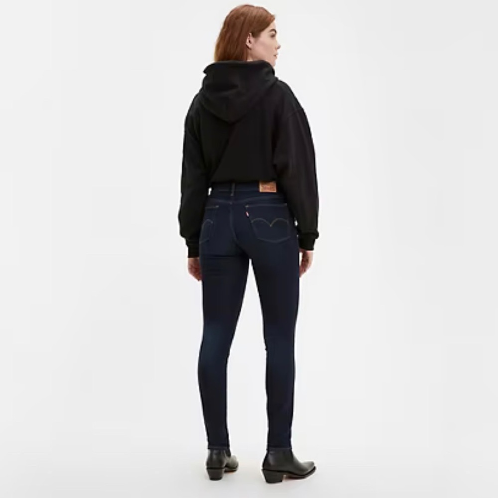 New Levi's Women's 711 Skinny Mid Rise Ankle Jeans 24 x 30 - Picture 3 of 8